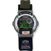 Mens Cardinal Green/Black Digital Watch