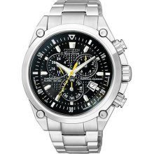 Mens Citizen Eco Drive Perpetual Calendar Watch in Stainless Stee ...