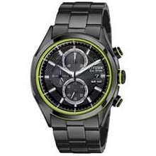 Men's Drive from Citizen Eco-Drive HTM Chronograph Watch with Black