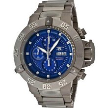 Men's LIMITED EDITION Subaqua Chronograph Stainless Steel Case and Bracelet Blue