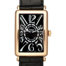 Mens Medium Franck Muller Long Island Pink Gold 1000SC Watch