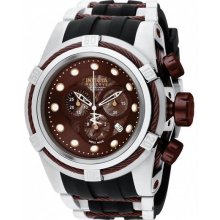 Men's Reserve Bolt Chronograph Stainless Steel Case and Bracelet Mother of Pearl