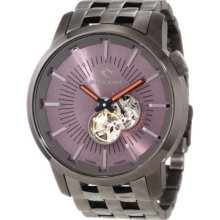 Men's rip curl detroit automatic gunmetal watch a2537-gun