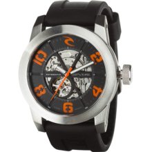 Men's Rip Curl R1 Automatic Black/ Orange Watch A2492-ORG ...