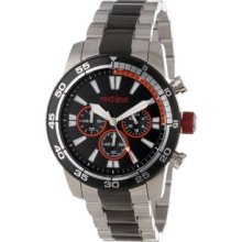 Men's RL-60010 Cruiser Chronograph Black Dial Two Tone Stainless