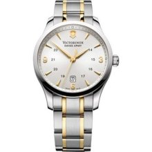 Men's Swiss Army Alliance Two-Tone Large Watch