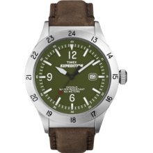 Men's Timex Expedition Leather Watch - Brown