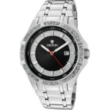 Men's Two Tone Diamond Dust Dial with Stainless Steel