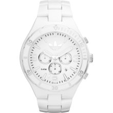 Men's white adidas melbourne chronograph watch adh2742