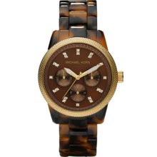 Michael Kors Tortoise Jet Set Watch