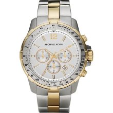 Michael Kors Two Tone Stainless Steel Men's Watch MK8185