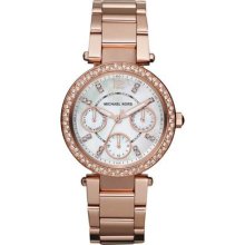 Michael Kors Women's Blair MK5614 Brown Stainless-Steel Analog Quartz