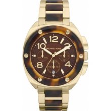 Michael Kors Women's Tribeca MK5593 Brown Stainless-Steel Quartz Watch