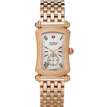 Michele Women's Caber White Dial Watch MWW16B000037