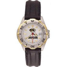 Missouri Tigers MIZZOU MU All Star Ladies Leather Strap Watch