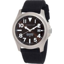 Momentum Men S 1m-sp00c6b Atlas Ti Brown Dial Black Cordura B Watch Fast Sh