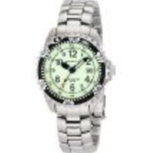 Momentum Women's 1M-DV01L0 M1 Lime Dial Stainless-Steel Bracelet