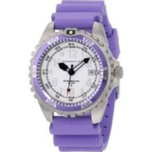 Momentum Womens 1M-DV11WP1L M1 Twist Purple Bezel Lavender Silicone