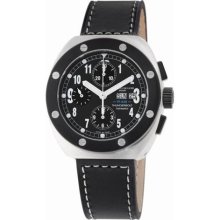 Montres De Luxe Thunderboltmens Th7004 Chronograph Black Watch ...