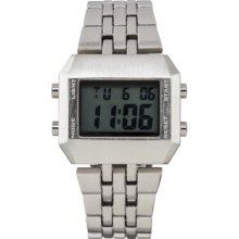 Mossimo Silver Bracelet Watch with Digital Positive Display