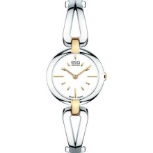 Movado Women's 'ESQ Corbel' Two-tone Stainless Steel Watch (ESQ Movado Corbel Two-Tone Women's Watch)