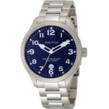 Nautica Men's N12518g Bfd 101 Date Blue Dial Watch