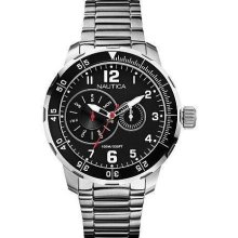 Nautica Stainless Steel Multifunction Mens Watch N16548G