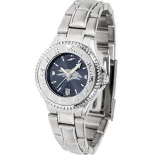 Nevada-Reno Wolf Pack Women's Stainless Steel Dress Watch