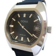 New old stock mechanical Doxa 4053 stainless steel antimagnetic watch