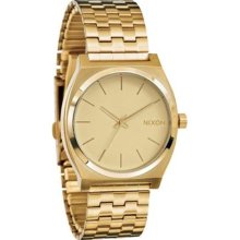 Nixon Men's A045511-00 Gold Gold Tone Stainles-Steel Quartz Watch ...