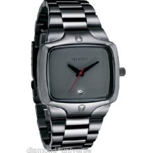 Nixon Player Gunmetal Dial Diamond Stainless Steel A140 131