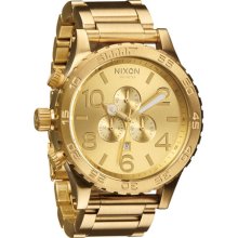 Nixon 'The 51-30 Chrono' Watch Gold