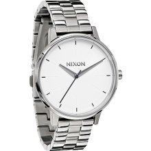 Nixon The Kensington Watch in White and Silver