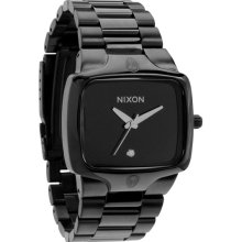 Nixon The Player Watch All Black One Size For Men 24019517801