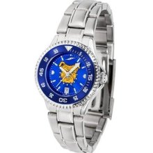 North Carolina A&T Aggies Women's Stainless Steel Dress Watch