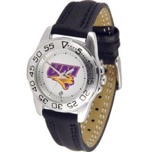 Northern Iowa Panthers UNI Womens Leather Wrist Watch