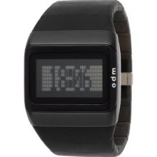 O.d.m. Men's Sdd99b-1 Link Series Black Programmable Digital Watch Odm