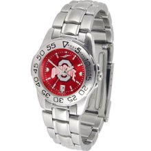 Ohio State Buckeyes OSU Womens Anochrome Watch