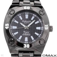 Omax 00dba601m012 Men's Watch Black/black