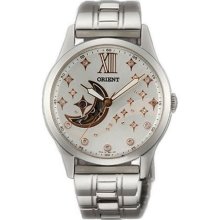 Orient Automatic Semi Skeleton Ladies Dress Watch CDB01006W