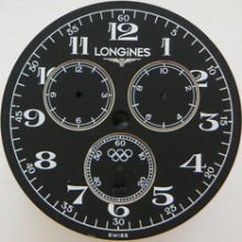 Original Longines Olympic Chronograph Watch Dial