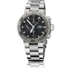 Oris Divers wrist watches: Aquis Titan Chronograph 01 674 7655 7253