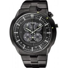 Orologio Citizen Eco-drive Adventure Steel Chrono - Ca0485-52e