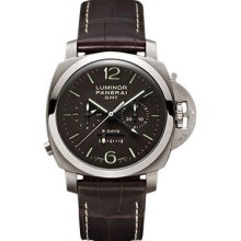 Panerai Luminor 1950 Chrono Monopulsante 8 Days GMT Titanio