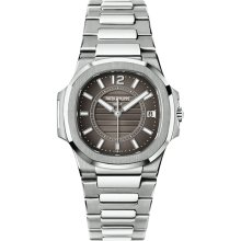 Patek Philippe Women's Nautilus Anthracite Dial Watch 7011/1G-010