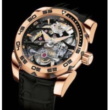 Pershing Tourbillon Skeleton (RG / Granite-Skeleton / Strap)