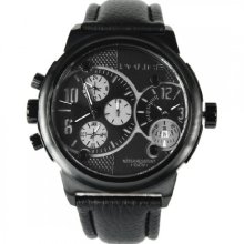 PL12739JISB/02 Police Gents Dual Time Sports Watch