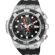 Promaster Dive 46mm Carbon Fiber Bezel Chronograph Wrist Watch