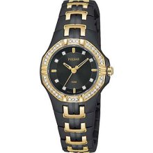 Pulsar Ladies Crystal Women's Watch - PTC392