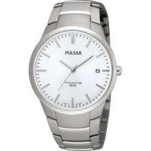 Pulsar Men's Dress Silver Bracelet PS9009X1 Watch